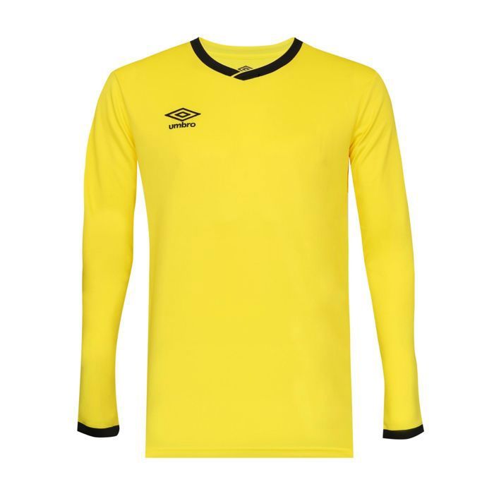 UMBRO Maillot T-shirt Manches Longues Basic Homme jaune