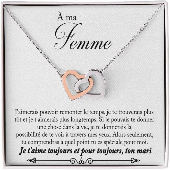 Collier Femme Pendentif Patte De Chien Bramart - Acier Inoxydable, Or Blanc/rose/argent - Longueur Ajustable 40-45 Cm - Coffret Cadeau Avec Dédicace