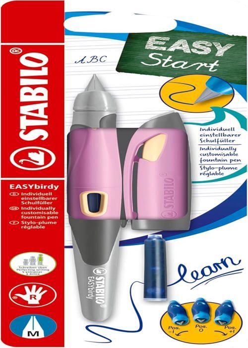 Stylo Plue Enfant - STABILO EASYbirdy - Blister X 1 Stylo Plue Enfant Droitier + 1 Clé De