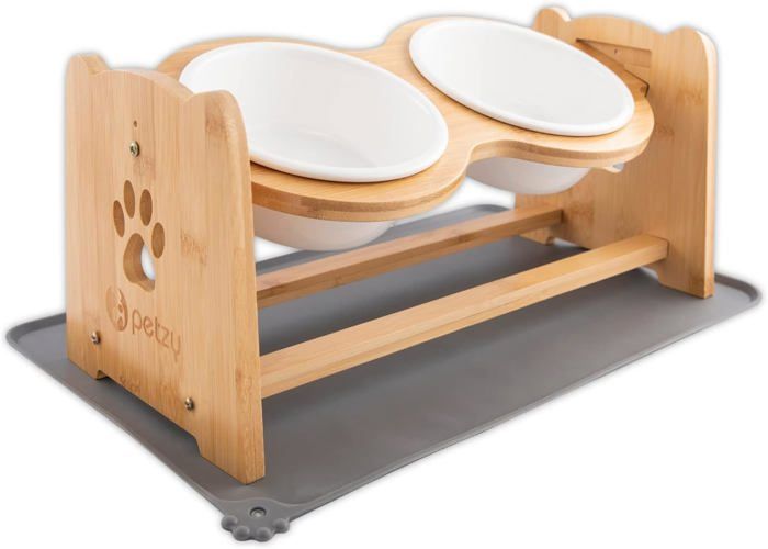 MagiDeal Gamelle Double Portable Pour Chien Et Chat, Avec Protection Du