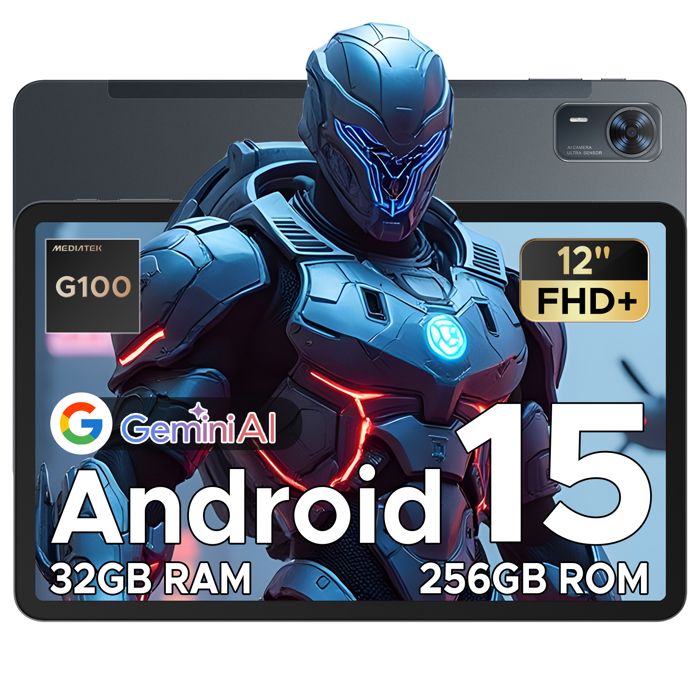 DOOGEE E3+ Android15 タブレット 2K Helio G100 Amazon.co.jp: 【Helio G100 Android15 タブレット】DOOGEE E3