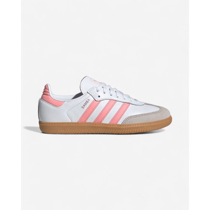 Adidas Adidas SAMBA OG J Cloud White / Semi Pink Spark / Gum