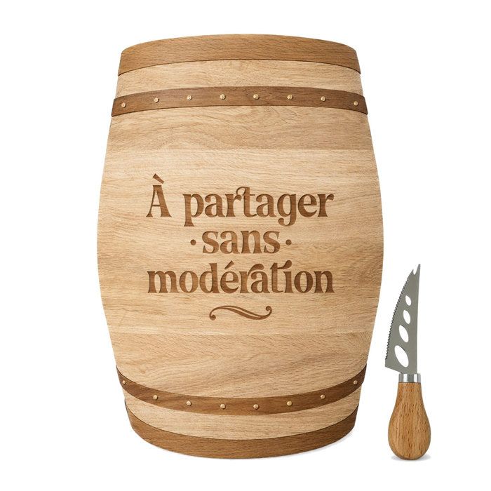 Coffret planche apéritif bambou À partager sans modération