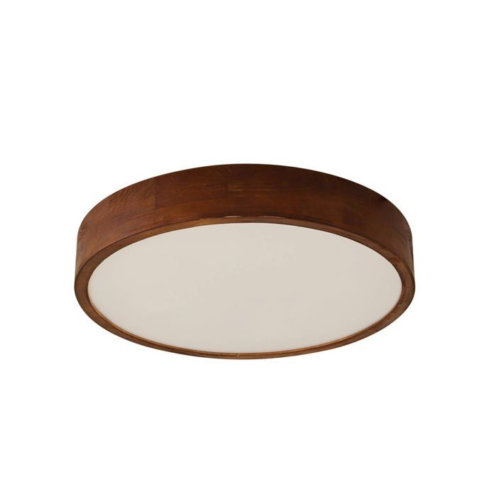 Plafonnier - Lindby - lampe de plafond - Bois - noyer blanc