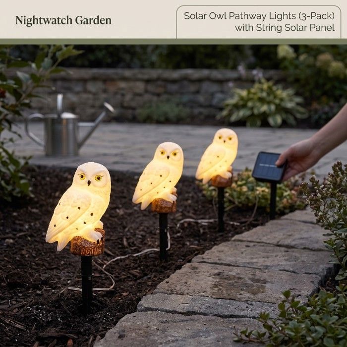AUCUNE Lampe solaire en forme de hibou Lumière Solaire Extérieur pour Jardin Lampadaire à Piquet avec Capteur jardin balise AUCUNE Lampe solaire en forme de hibou Lumière Solaire Extérieur pour Jardin Lampadaire à Piquet avec Capteur jardin balise