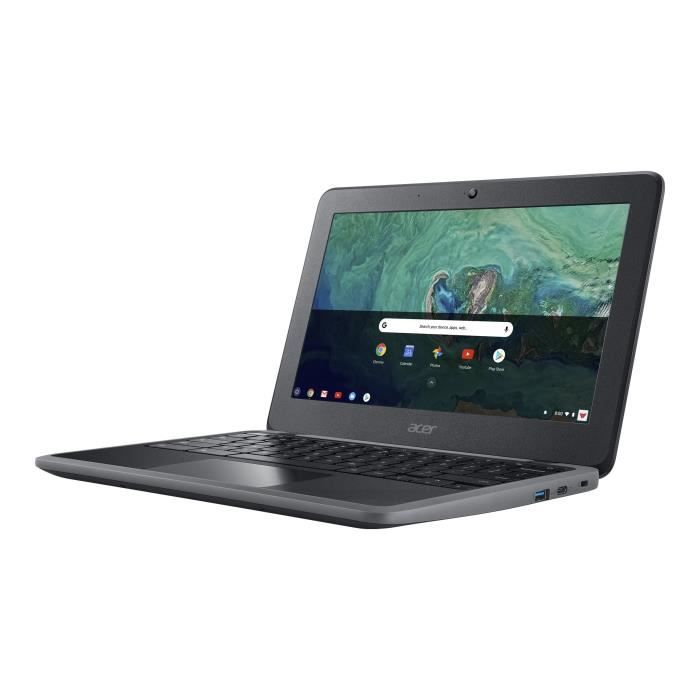 Top achat PC Portable Acer Chromebook 11 C732T-C5D9 Celeron N3450 - 1.1 GHz Chrome OS 4 Go RAM 32 Go eMMC 11.6" IPS écran tactile 1366 x 768 (HD) HD… pas cher