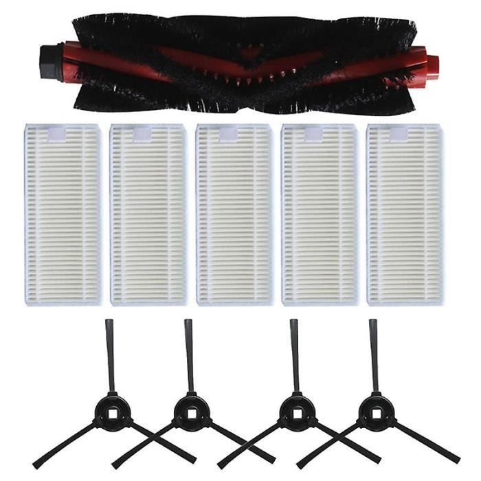 Spazzola Laterale Per Robot Aspirapolvere M200, M201, M520M, T700 E T800, Filtro Antipolvere E Cattura Particelle Fini, Sostituzione Facile