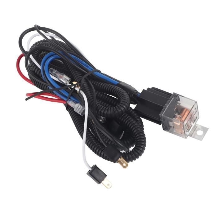 Kit Relais De Klaxon Avec Fusible - 12V, Faisceau De Câblage Pour Voiture, Camion, SUV (pompe à Air)