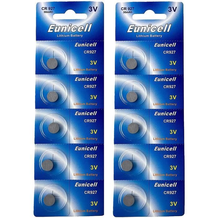 Visiodirect Piles Bouton Lithium CR927 - Pile - Rue Du Commerce