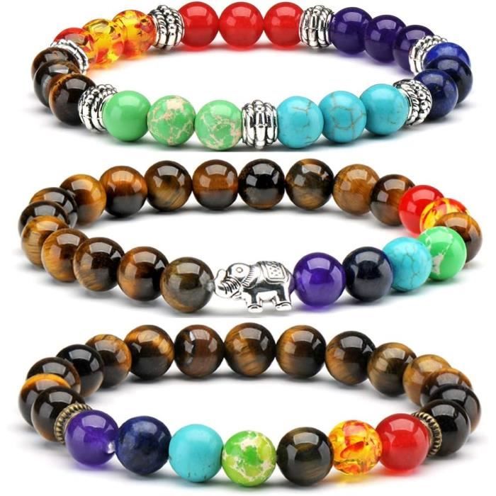 Bracelet De Prière Yoga En Agate Et Perles, Motif Hibou Et Bouddha, Style Tibétain - Unisexe - Neuf Avec étiquettes