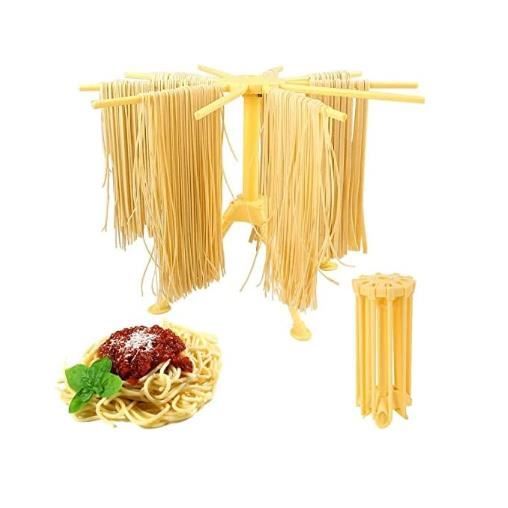 Séchoir à Pates Avec 10 Tiges, Séchoirs à Pâtes Aîches Support Pour Sechoir A Pates Sechoir A Spaghetti Sechoir A Pates Pliable Pour Pates Nouilles Maison Accessoire Cuisine Maison Facile A Vert 2 Pcs