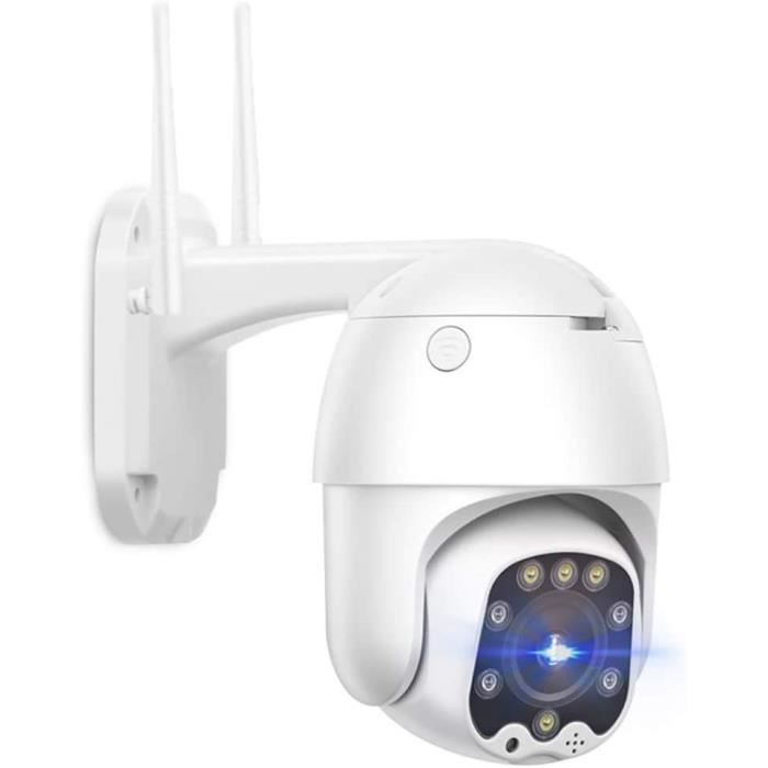 Caméra IP WiFi sans fil, Vision nocturne 1080P YCC365 Surveillance de