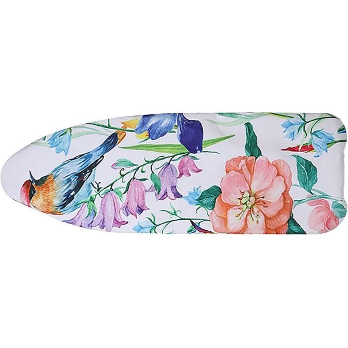 Housse Pour Planche à Repasser Vileda Comfort Plus - Taille Universelle Jusqu'à 130x45cm - Design Papillon