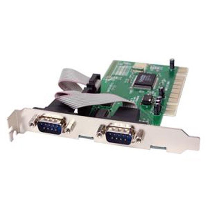 Carte PCI Multi I/O Controller MOSCHIP FG-PIO9835-2S NM9735 REV C 2xRS ...