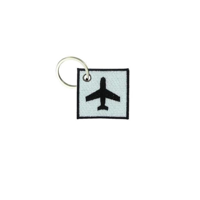 Porte cle cles clef brode patch ecusson avion panneau aviation symbole -  Cdiscount Bagagerie - Maroquinerie