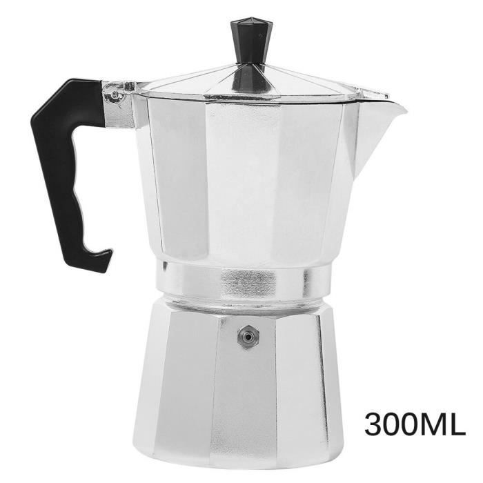 Bialetti Moka Express Cafetière Expresso Aluminium 6 Tasses 270ml