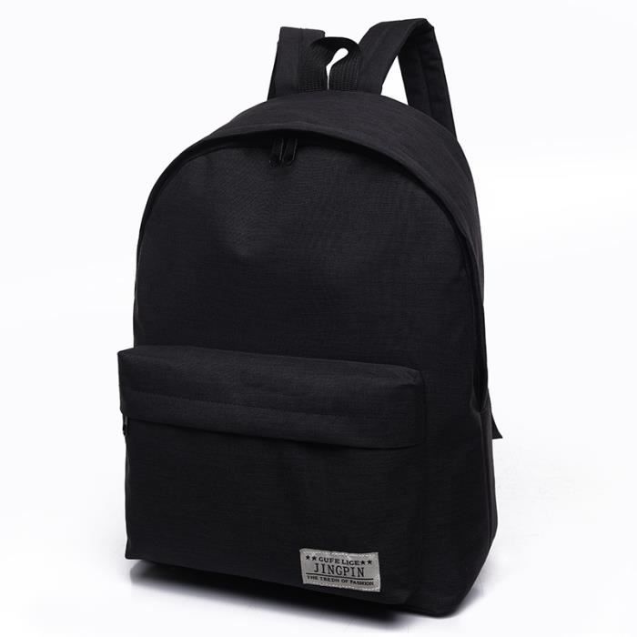 Fashion Sac à Dos Décontracté Pour Hommes,Sac à Dos De Voyage, Sac à Dos  D'affaires,Sac à Dos étudiant-Noir - Prix pas cher