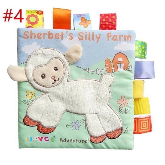 Livre Tissu D Eveil Bebe Animal Mouton Apprentissage Anglais Jouet Premier Age Educatif Cadeau Pour Nouveau Ne Enfant La Achat Vente Livre Parution Pas Cher Soldes Sur Cdiscount Des Le
