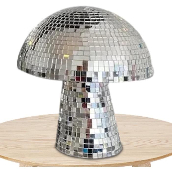 Boules Disco Miroir ABOOFAN - 2 Cordes 150cm, Déco Fête, Mariage, Bar, Effet Lumière