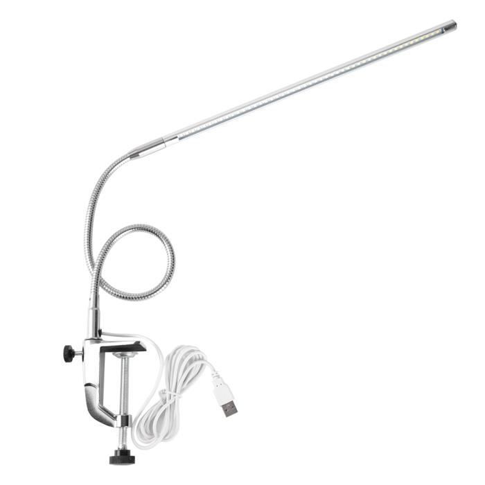 Lampe de bureau - Non spécifié - Modèle USB - LED ajustable - Protection des yeux - 50000 heures de vie