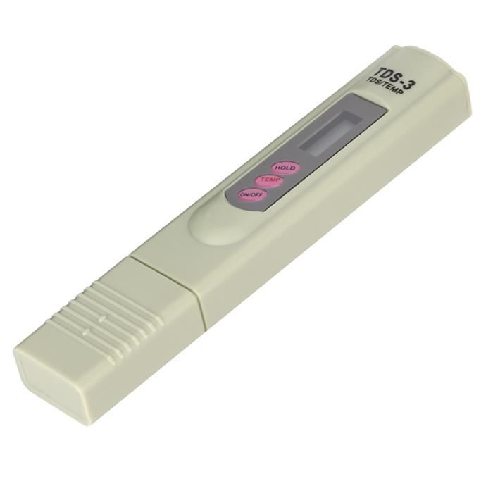 Testeur ORP Redox Klanata - Stylo Mesureur Qualité Eau -1999 à +1999mV Pour Piscine, Aquarium