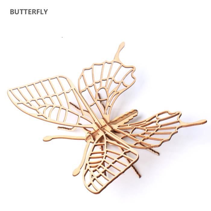 Kit De 40 Papillons En Bois Naturel – DIY Peinture Et Décoration – Idéal Anniversaire Et Mariage