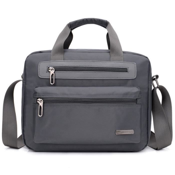 Sacoche porte document tissu sale