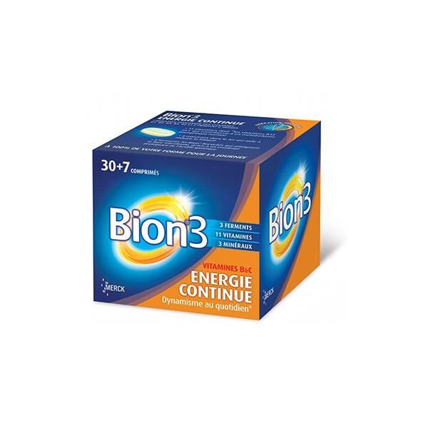 Compléments énergétiques BION3 - 60 Gommes - PZN18860192 - Neuf Sous Blister - Marque WICK