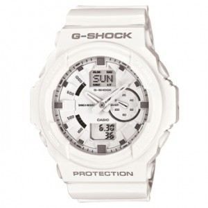 Montre Casio G SHOCK GA 150 7AER Sport Homme Bl Blanc Sport