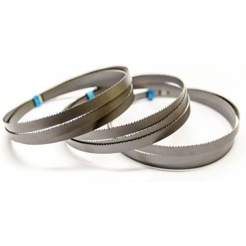 Lot De 3 Lames De Scie à Ruban Bi-métal M42 1140 X 13 X 0,65 Mm, 10/14 Dents Par Pouce