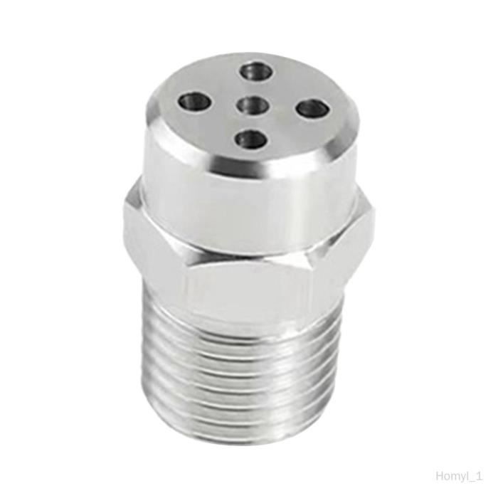 Buse De Pulvérisation Spirale Cône Plein 316 Acier Inoxydable - Filetage Mâle 1/2" Pour Refroidissement Et Nettoyage