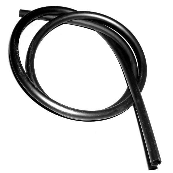 Tuyau noir semi rigide 19mm AU METRE