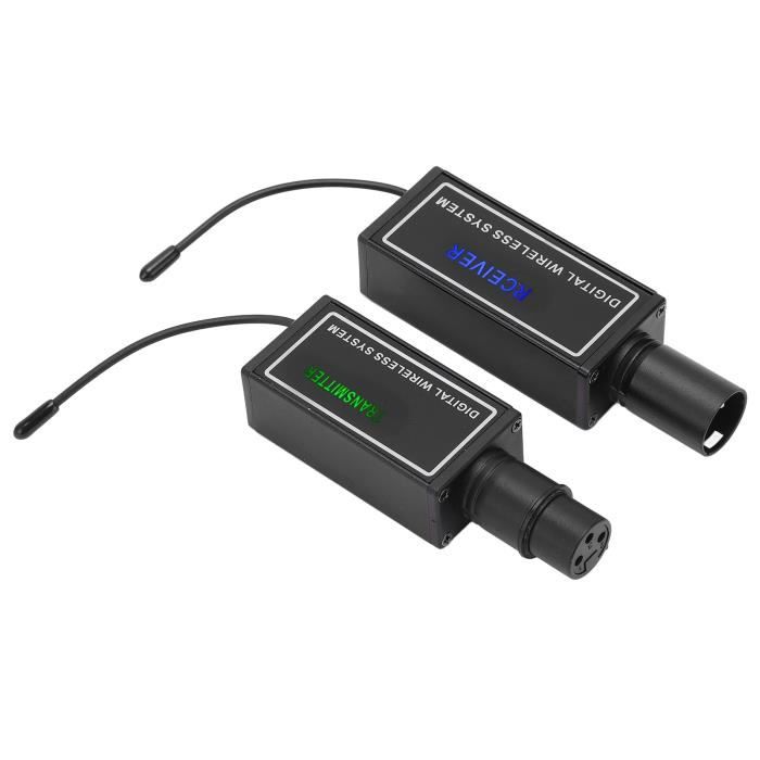 émetteur Récepteur XLR Professionnel Adaptateur Micro Sans Fil UHF XLR - 1 émetteur, 2 Récepteurs, Pour Guitare, Microphone, Mixeur Micro Sans Fil Pour Guitare Basse émetteur Récepteur XLR Professionnel Adaptateur Micro Sans Fil UHF XLR - 1 émetteur, 2 Récepteurs, Pour Guitare, Microphone, Mixeur Micro Sans Fil Pour Guitare Basse