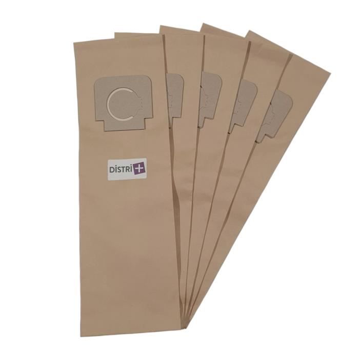 Sac aspirateur compatible HOOVER 1402 C1314 H18 H4 JUNIOR LUXE SENIOR TURBOPOWER TURBOMASTER... La pochette de 5 sacs - vue 4