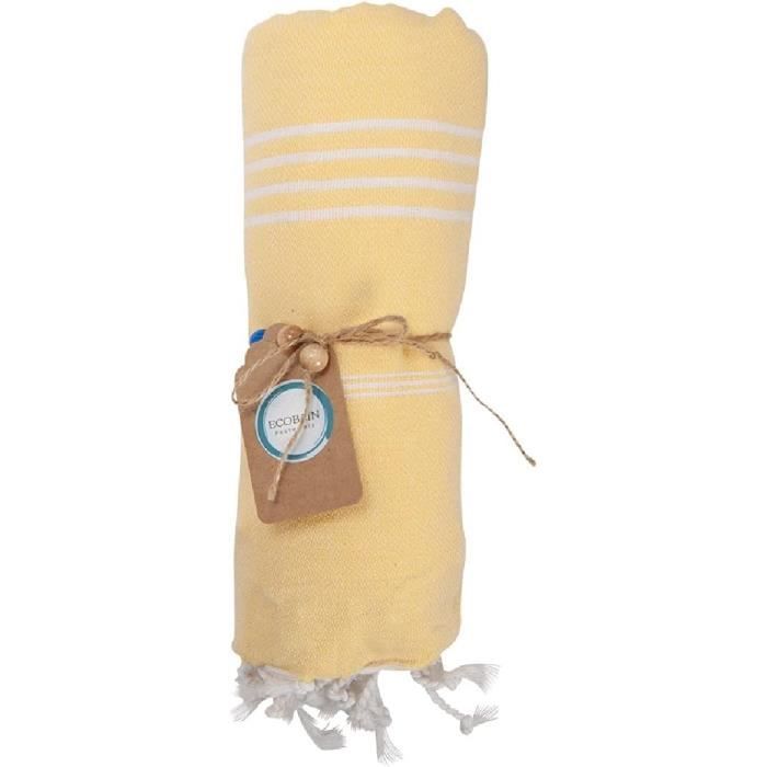 Serviette De Bain En Coton Velours Pusheen 75x150 Cm - Serviette De Plage, Sauna, Motif Chat Mignon - 3