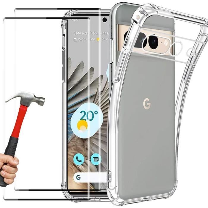 Protection écran Verre Trempé Intégral Pour Google Pixel 7 Pro - Anti-chocs, Anti-rayures, Transparente