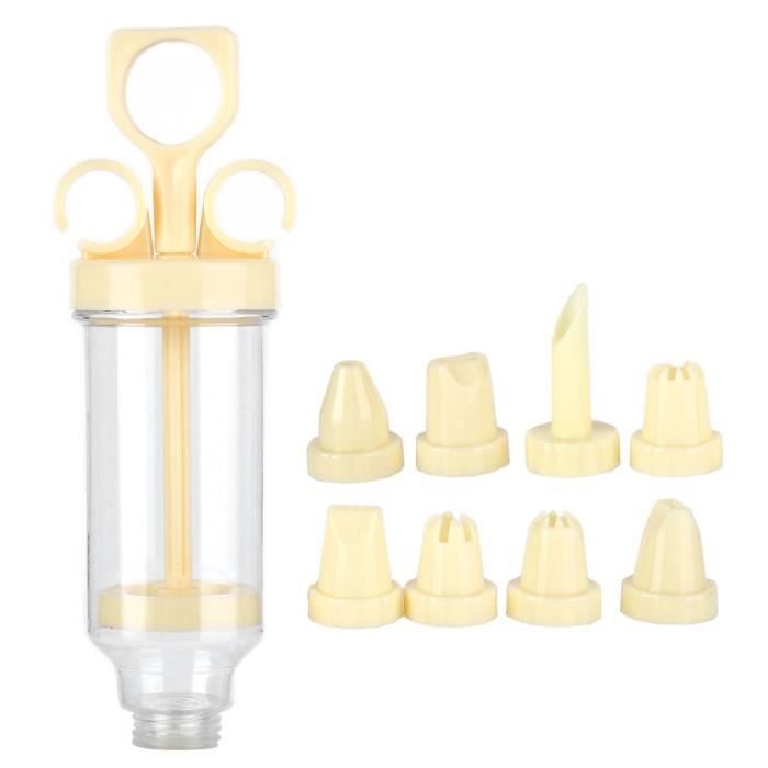 Kit 2 Seringues à Décorer Avec 16 Buses - Pour Glaçage, Crème Et Décoration De Gâteaux Et Cupcakes - 13