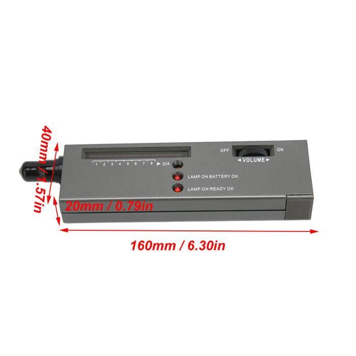 Testeur Vitesse Drone Tachymètre Topiky LED - Mesure Vitesse Hélice Drone, écran Bleu, Haute Précision Compteur Tours Minute Portable