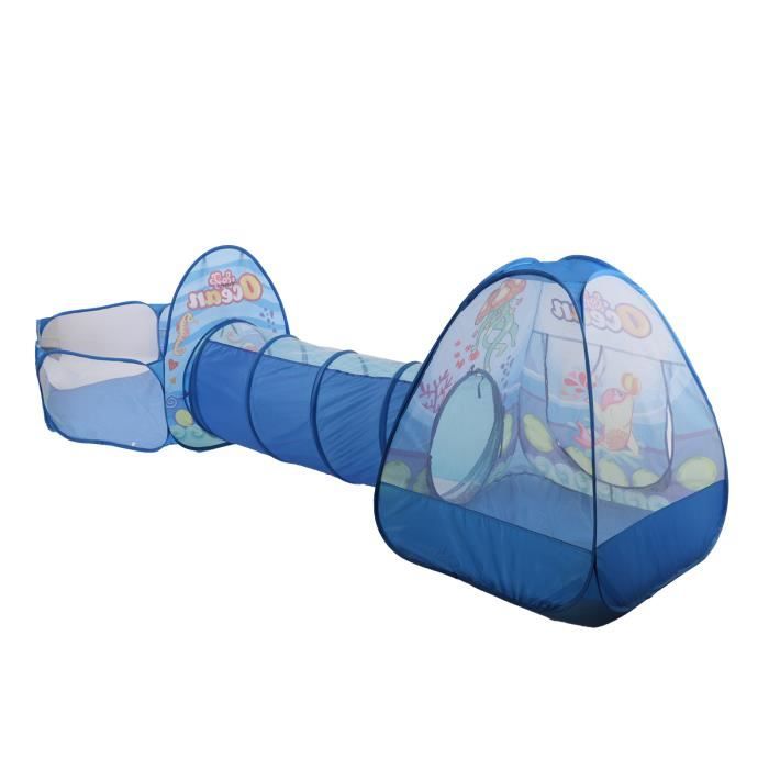 Tente Tunnel De Jeu Pliable Pour Enfants – Chenille Pop-up Colorée, Intérieur/extérieur, Pour Tout-petits Et Animaux