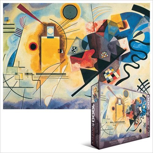 Eurographics Puzzle Yellow Red Blue by Wassily Kandinsky 3271 Nouveau neuf dans sa boîte 
