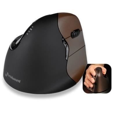 Souris Evoluent VerticalMouse 4 – Droitier, Ergonomique, RF sans fil, 2600 DPI - vue 6