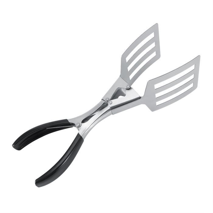 Pince de cuisson, accessoire de gril pince à pain pince à pain en acier ...