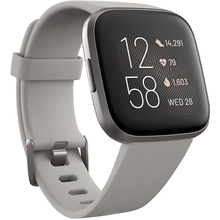Fitbit versa silver grey new arrivals