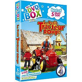 Dvd Coffret Integrale Petit Tracteur Rouge En Dvd Dessin Anime Pas