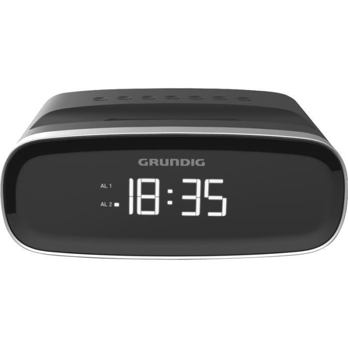 Grundig Sonoclock 1000, Horloge, Numérique, FM, 1,5 W, LED, Noir