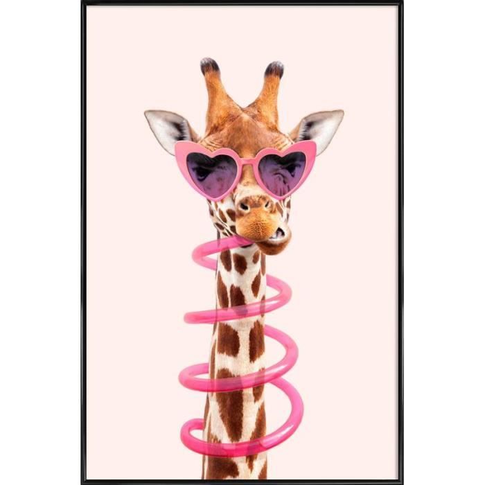 Thirsty Giraffe Affiche Encadree Noir 30x45 Cm Humour Animaux Animaux Sauvages Girafes Art Pour Enfants Marron Rose Cdiscount Maison Thirsty Giraffe Affiche Encadree Noir 30x45 Cm Humour Animaux Animaux Sauvages Girafes Art Pour Enfants Marron Rose Cdiscount Maison