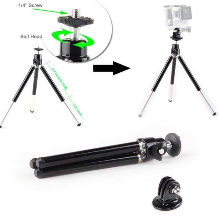 Titulaire Tripod Stand +Adaptateur de trépied Accessoires Kits Pour