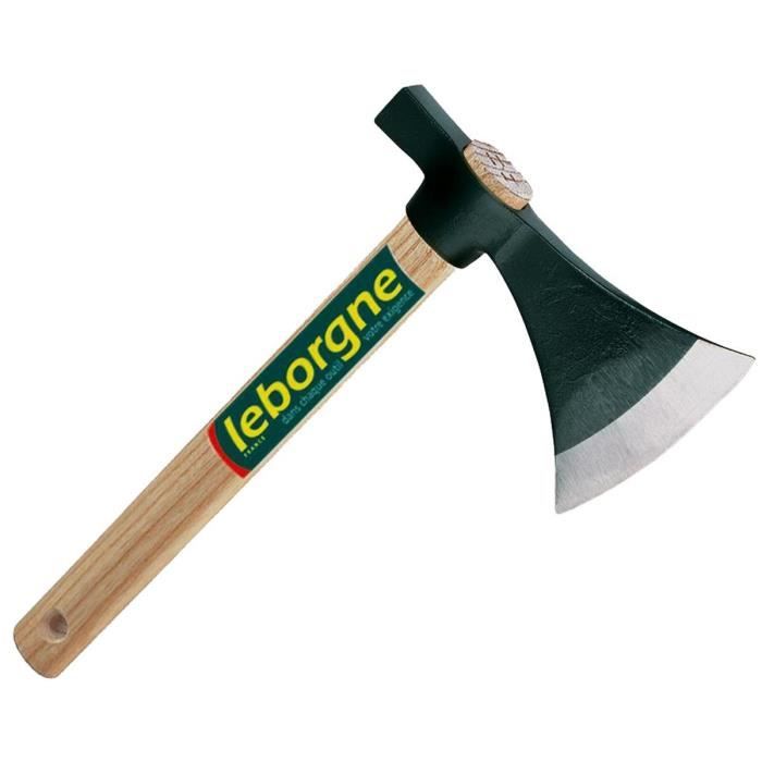 leborgne hachette manche droit 0 8kg avec manche en bois certifie pefc 100 cdiscount jardin