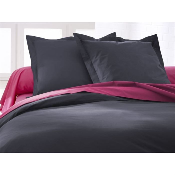 Coussin Matelassé Today 40x40 Cm Motif Canon De Fusil - Coton, Couleur Gris Anthracite - Décoration Salon Chambre