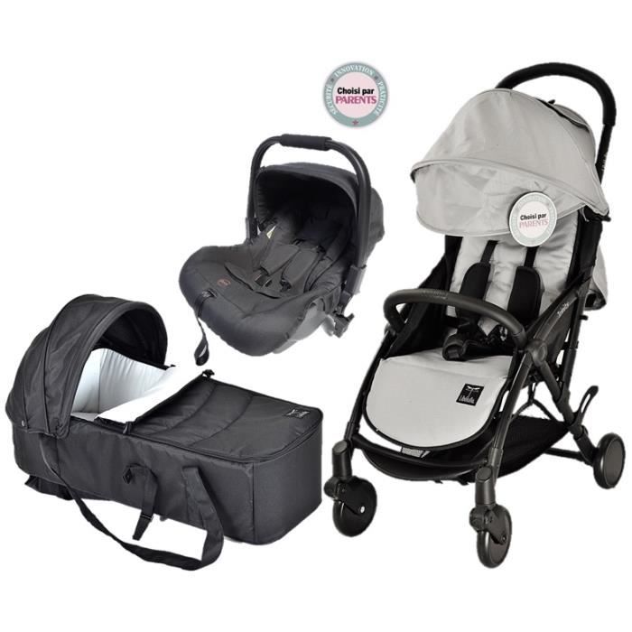 Pack TRIO Trinity 2 Poussette 0/3ans Ultra Légère 5,5kg Ultra